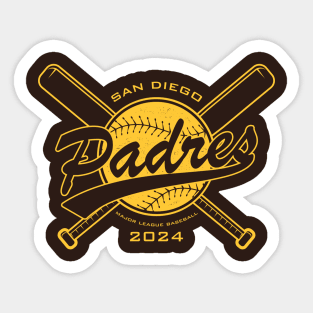 Padres 24 Sticker